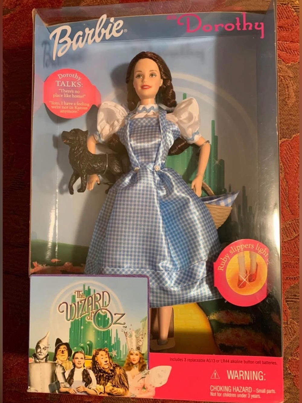 New in box 1999 Dorothy Barbie with Toto